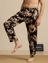 [Svart Drake] SilkSilky-SE Men's Sleep Shorts 001