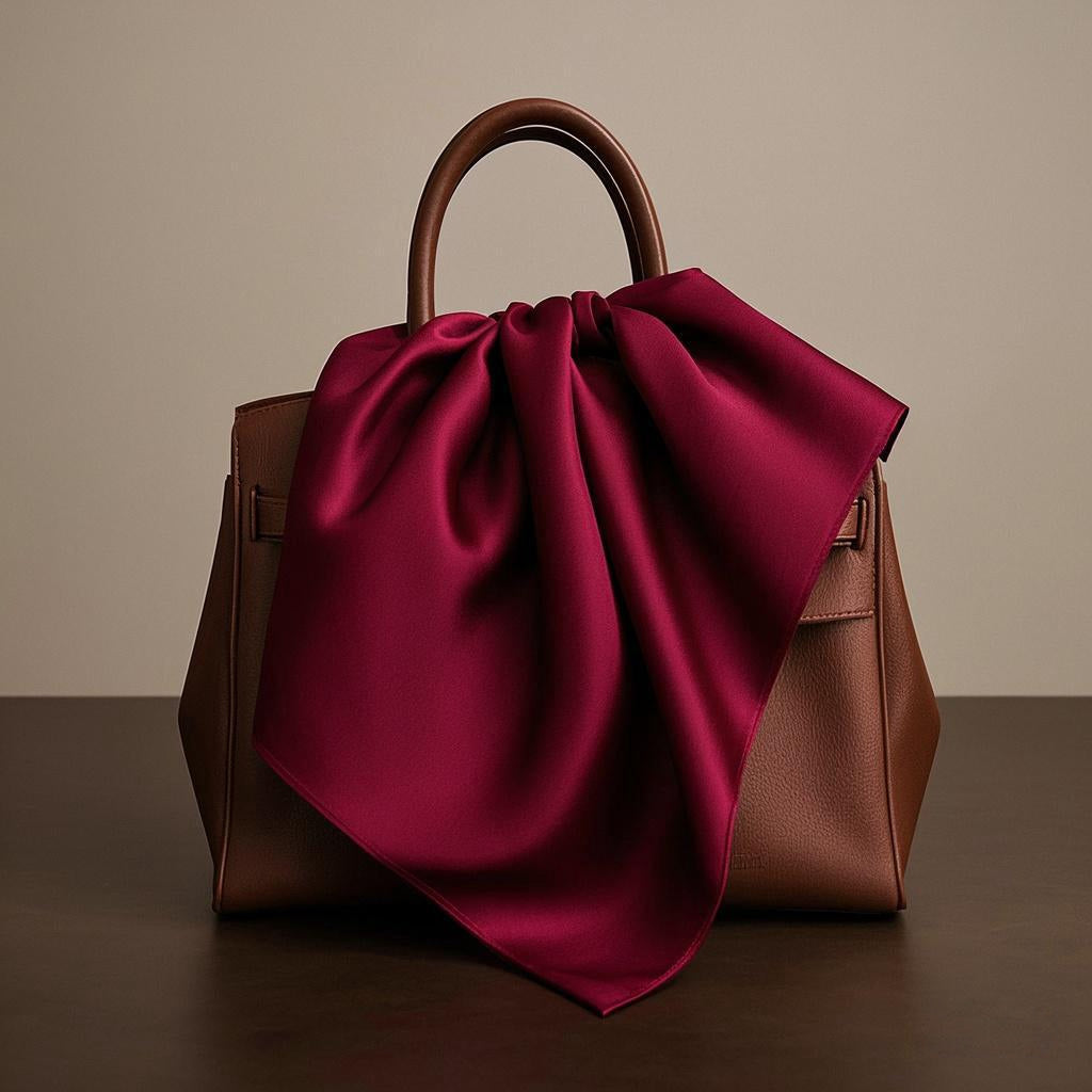 [Mörkröd] SilkSilky-SE Rent Silke Scarf 002