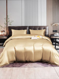 SilkSilky SE 22Momme Rent Silke Bedding Set Beige 001