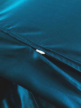 [Kungsblått] SilkSilky-SE 22Momme Rent Silke Bedding Set 007,