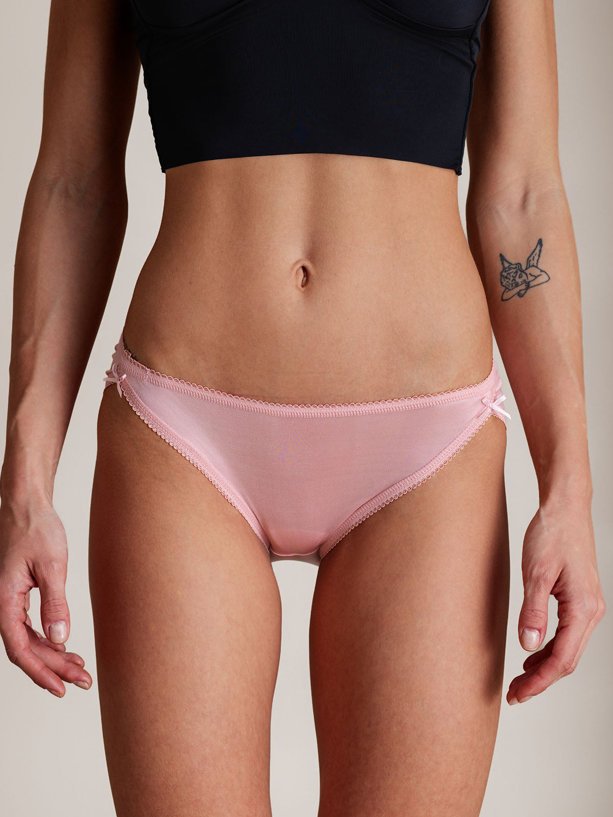 [Rosa] SilkSilky-SE Silke Stickad Panty 001