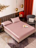 SilkSilky SE 19Momme Rent Silke Bedding Set BlekMauve 001