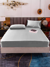 [Silver] SilkSilky-SE 19Momme Bäddset 002