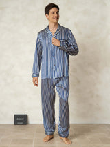 [Marin Rand] SilkSilky-SE 19Momme Rent Silke Mens Pajamas 007,