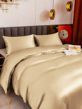 [Beige] SilkSilky-SE 19Momme Bäddset 003