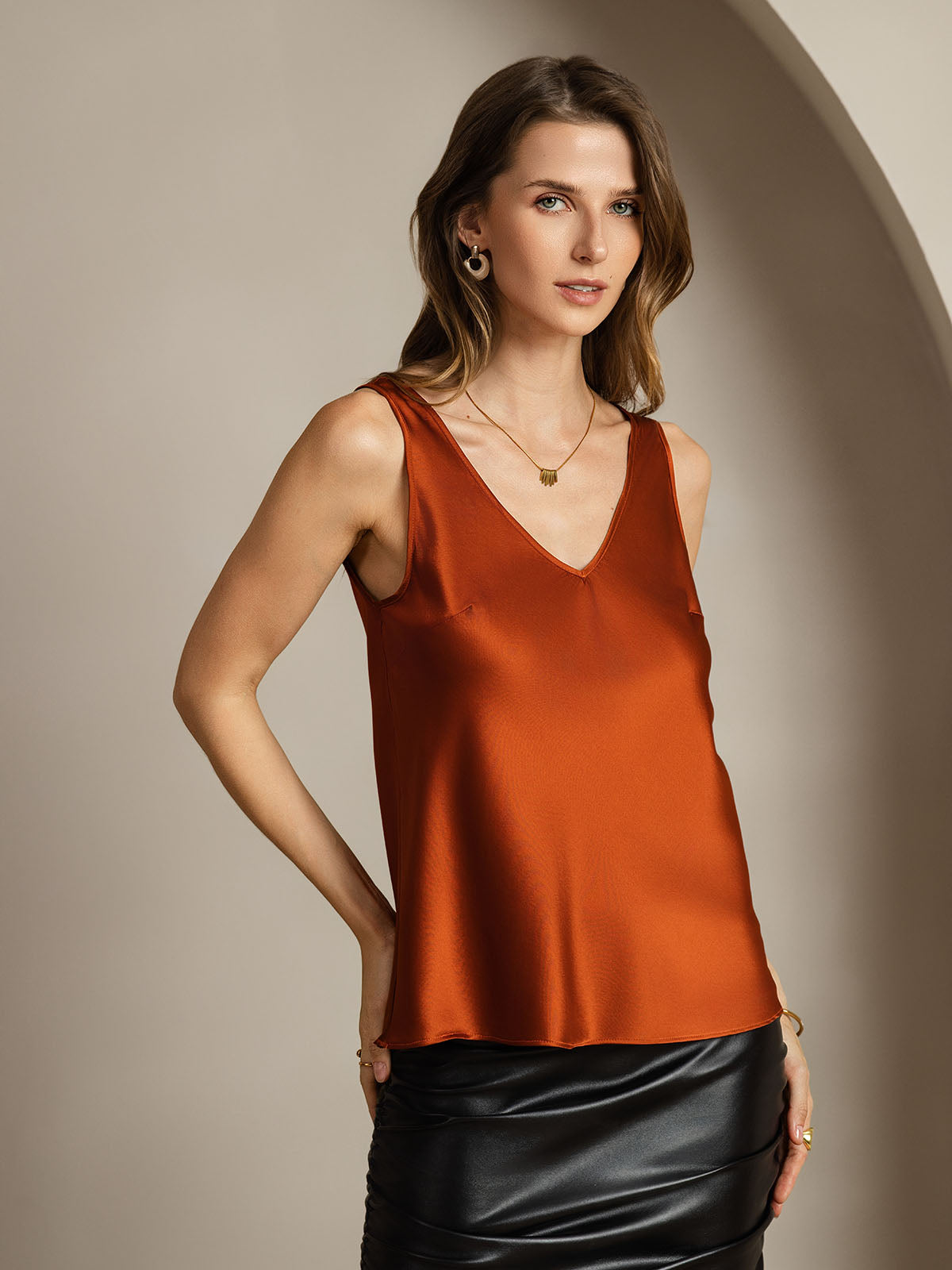 [Kola] SilkSilky-SE 19Momme Silke Camisoles 002
