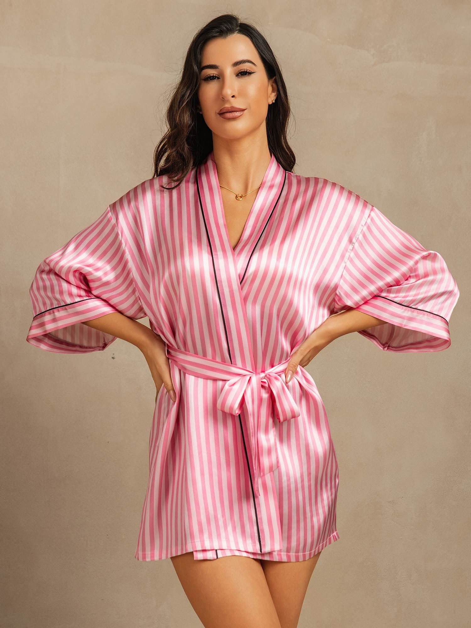 [Rosa] SilkSilky-SE Rent Silke Womens Robe 001
