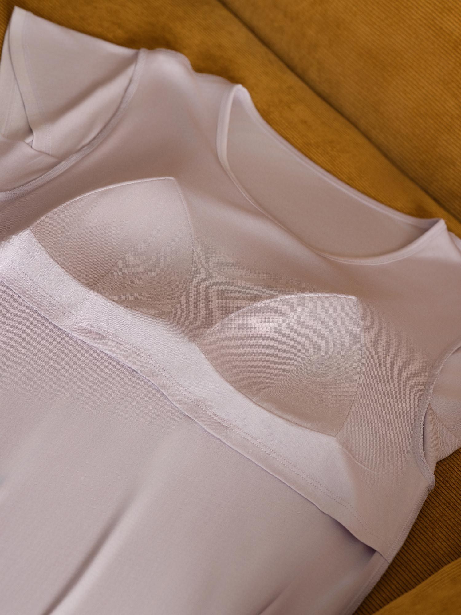 [Lavendel] SilkSilky-SE Rent Silke Nightgown 005