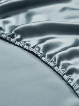 [Gråblå] SilkSilky-SE 19Momme Lakan 004