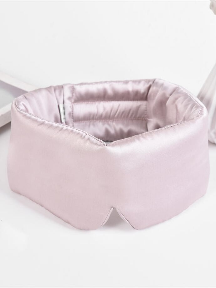 [Ljusrosa] SilkSilky-SE 19Momme Rent Silke Eye Mask 006