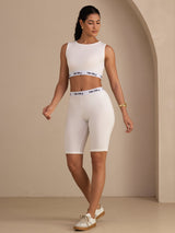 [Vit] SilkSilky-SE Sleeveless Crew Neck Women's Outfit Sets 007