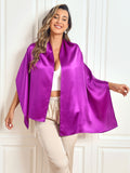 SilkSilky SE Rent Silke Scarf Lila 001