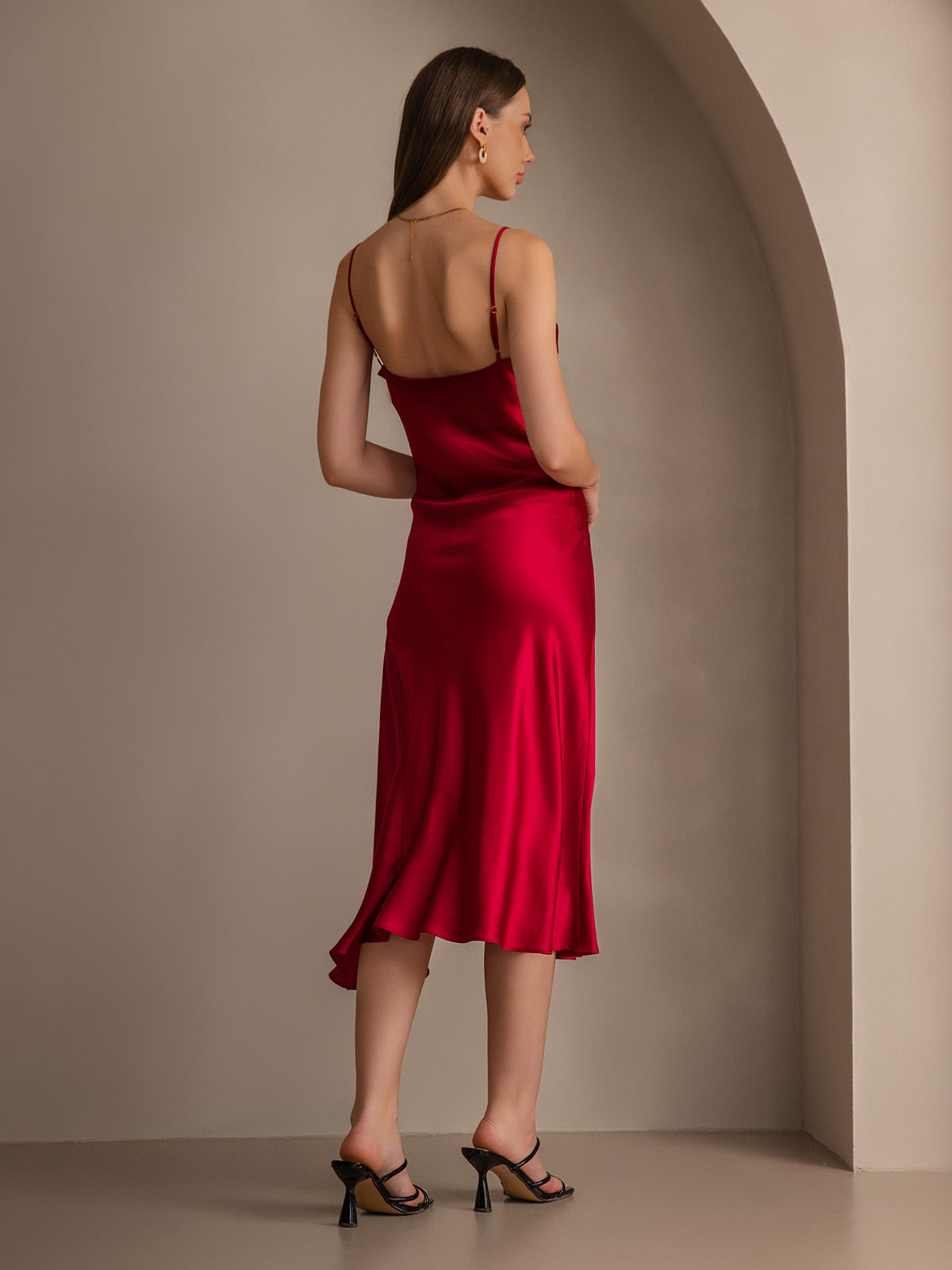 [Vin] SilkSilky-SE 19Momme Rent Silke Dress 002