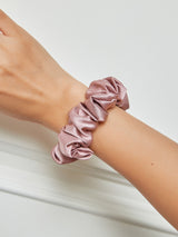 [Blek Mauve] SilkSilky-SE Scrunchie 001