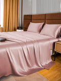 SilkSilky SE 22Momme Rent Silke Bedding Set BlekMauve 003