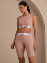 [Rosa] SilkSilky-SE Sleeveless Crew Neck Women's Outfit Sets 003