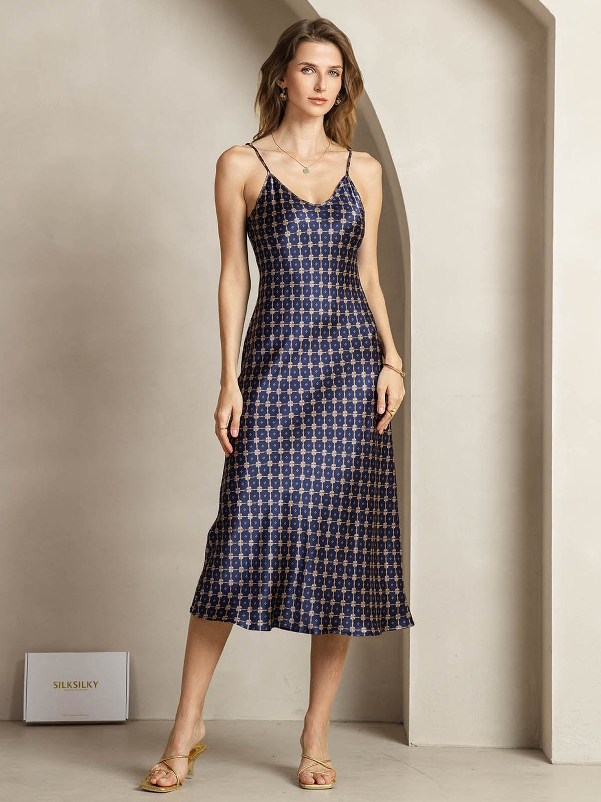 [MarinKedja] SilkSilky-SE 19Momme Silke Dress 001