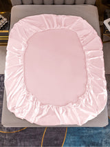 [Rosa] SilkSilky-SE 19Momme Bäddset 003