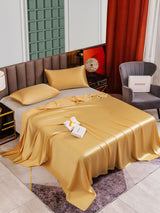 [Champagne] SilkSilky-SE 25Momme Rent Silke Bedding Set 004
