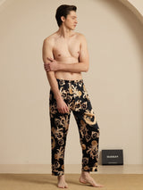 [Svart Drake] SilkSilky-SE Men's Sleep Shorts 006