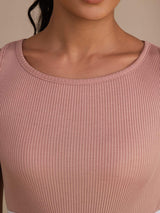 [Rosa] SilkSilky-SE Sleeveless Crew Neck Cami Toppar 006