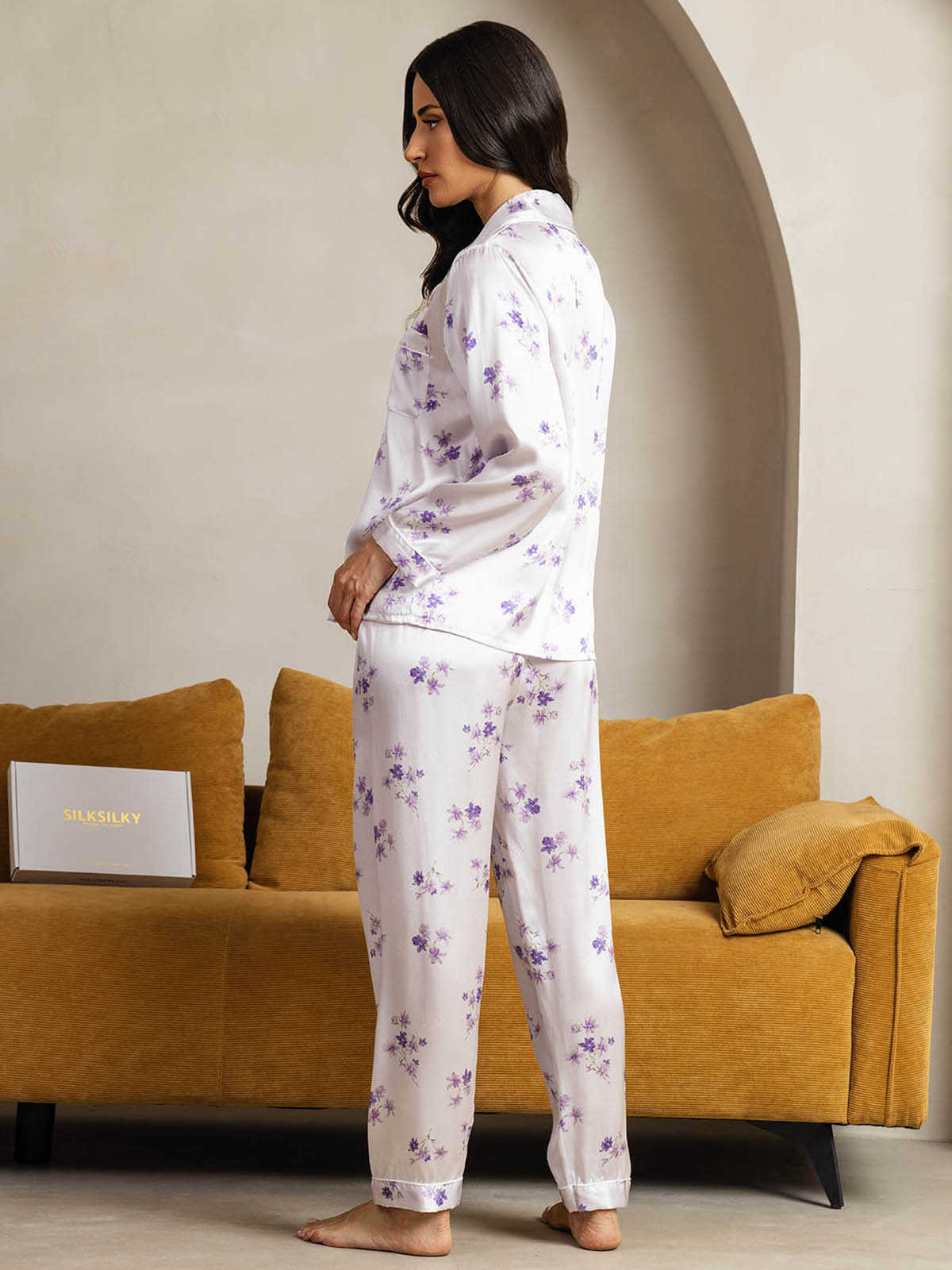 [Syrenblom] SilkSilky-SE Rent Silke Womens Pajamas 002