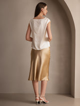 [Champagne] SilkSilky-SE Damkjol 005