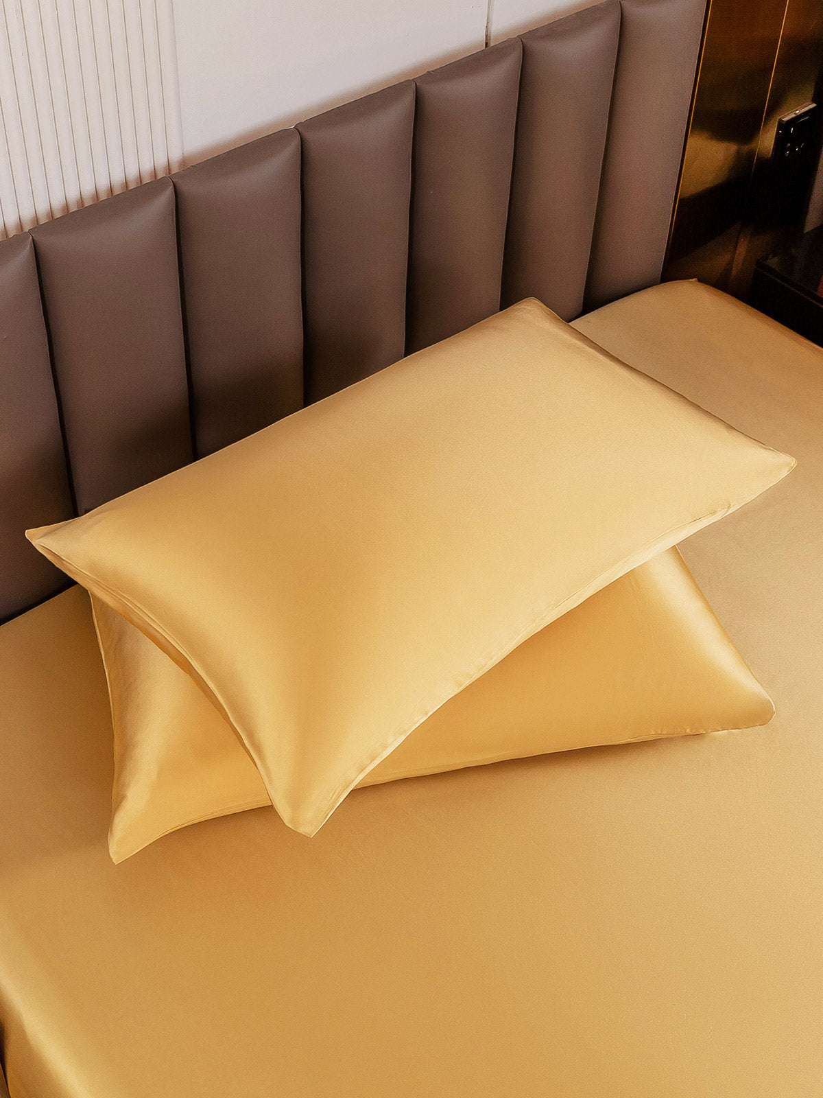 [Beige] SilkSilky-SE 19Momme Rent Silke Pillowcase 003