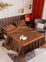 [Kaffe] SilkSilky-SE 19Momme Bäddset 001