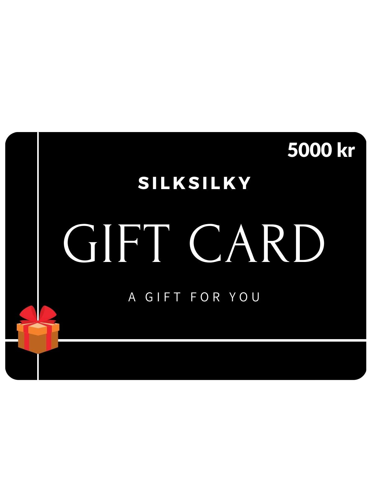 SilkSilky Presentkort 500-5000Kr