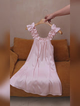 SilkSilky-SE Sleeveless Square Neck Nattlinne video 001
