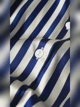 SilkSilky-SE Long Sleeve Lapel Collar Damskjorta video 001