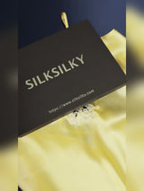 SilkSilky-SE Spaghetti Strap V Neck Nattlinne video 001