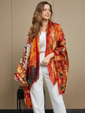 SilkSilky SE Rent Silke Scarf Multi 015