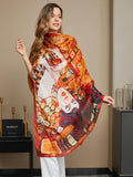 SilkSilky SE Rent Silke Scarf Multi 016