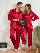 [Vin] SilkSilky-SE Rent Silke Lång Ärm Couple 001