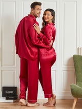 [Vin] SilkSilky-SE Rent Silke Lång Ärm Couple 002