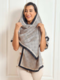 SilkSilky SE Rent Silke Scarf Svart 001