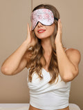 SilkSilky SE 19Momme Rent Silke Eye Mask Rosa 005