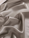 SilkSilky SE 25Momme Rent Silke Bedding Set Grå 006