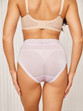 SilkSilky SE Silke Stickad Panty Lavendel 004