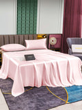 SilkSilky SE 25Momme Rent Silke Bedding Set Rosa 003